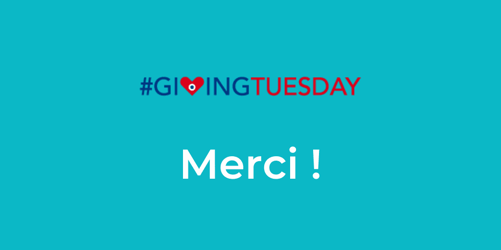 Giving Tuesday 2020 - merci