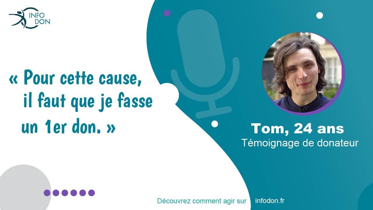 Couverture témoignage Tom - causes environnementales - Vos Dons Agissent 2021-01