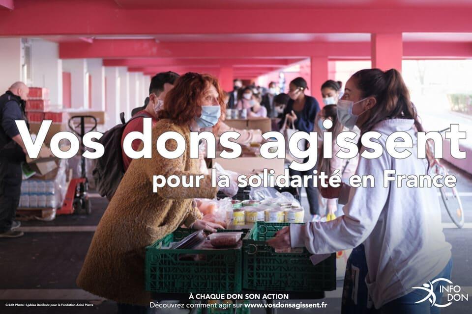 Solidarité France envers les étudiants - vos dons agissent 2021