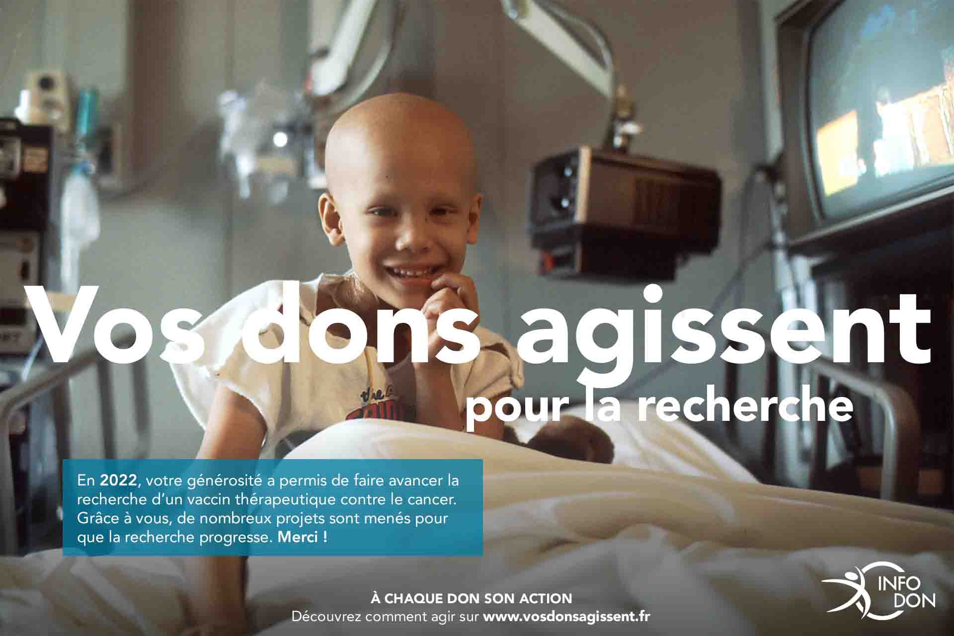 Impact des dons pour la recherche médicale