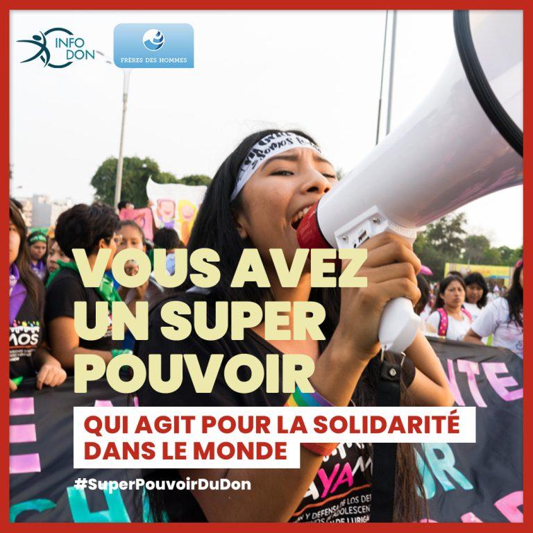 visuel frères des hommes pour les droits humains