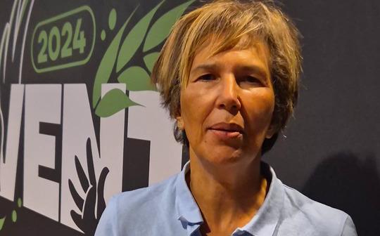 Screenshot vidéo malika tabti secours populaire ZEvent