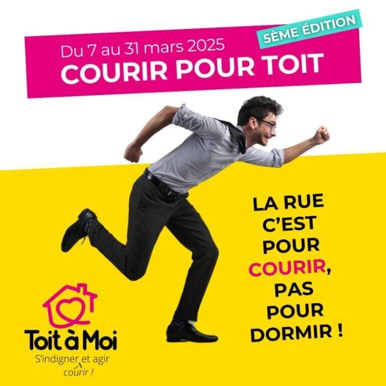 courses solidaires 2025 - courir pour toit 9 mars