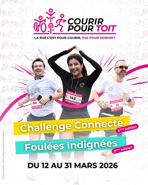 course solidaire 2026 - courir pour toit 14 mars