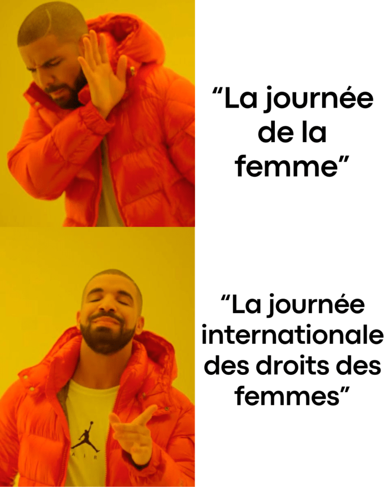 Meme drake - 8 mars droits des femmes infodon.fr