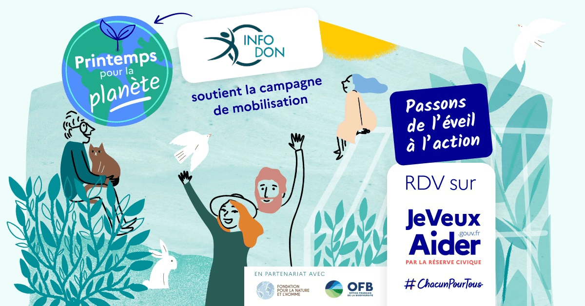 faire du bénévolat pour l'environnement printemps pour la planète