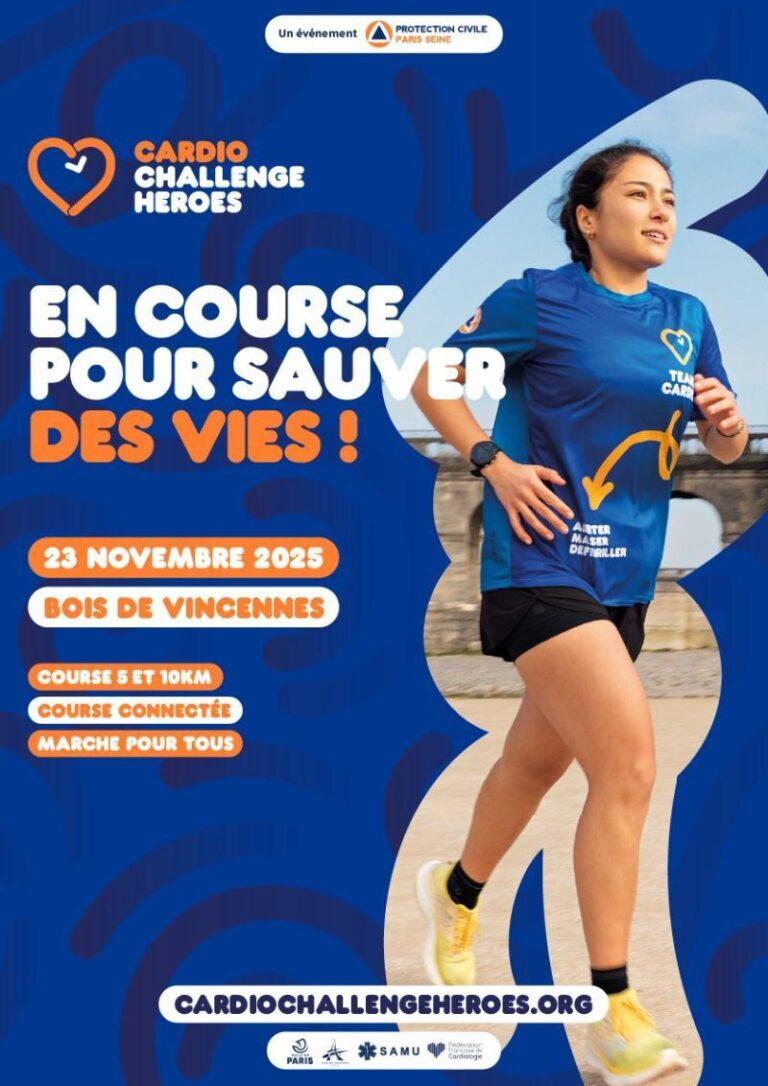 Cardio Challenge Heroes protection civile course solidaire
