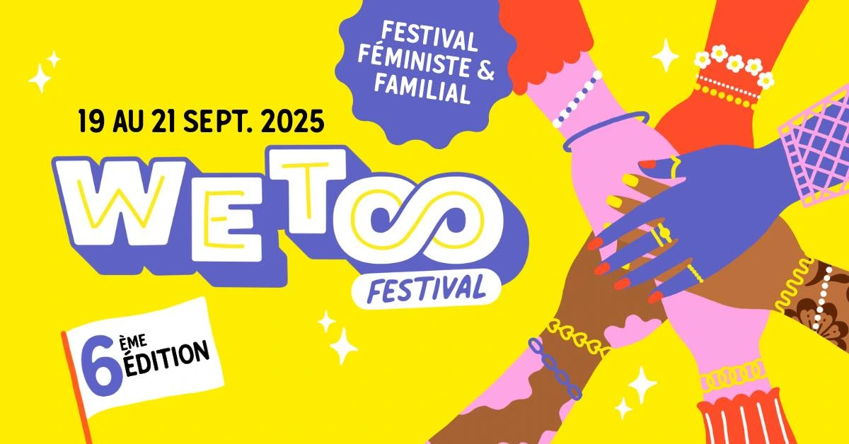 Affiche festival engagé 2025 we too festival