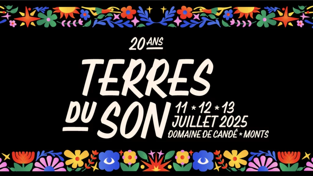 Affiche festival engagé 2025 terres du son