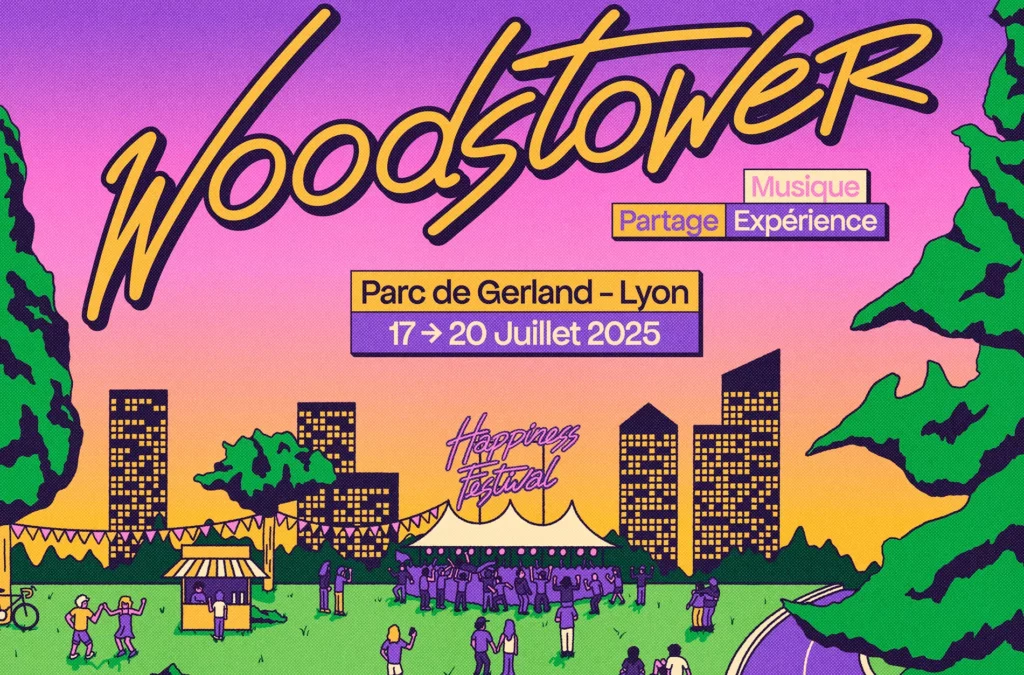 Affiche festival engagé 2025 woodstower