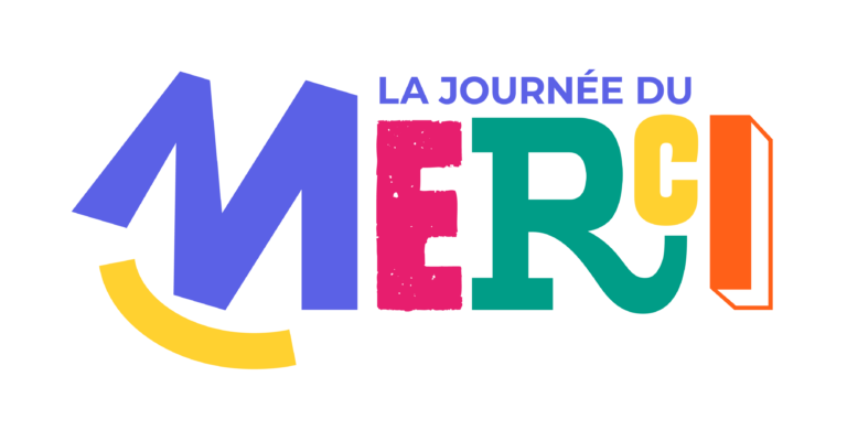 logo journée du merci coloré 11 janvier 2026