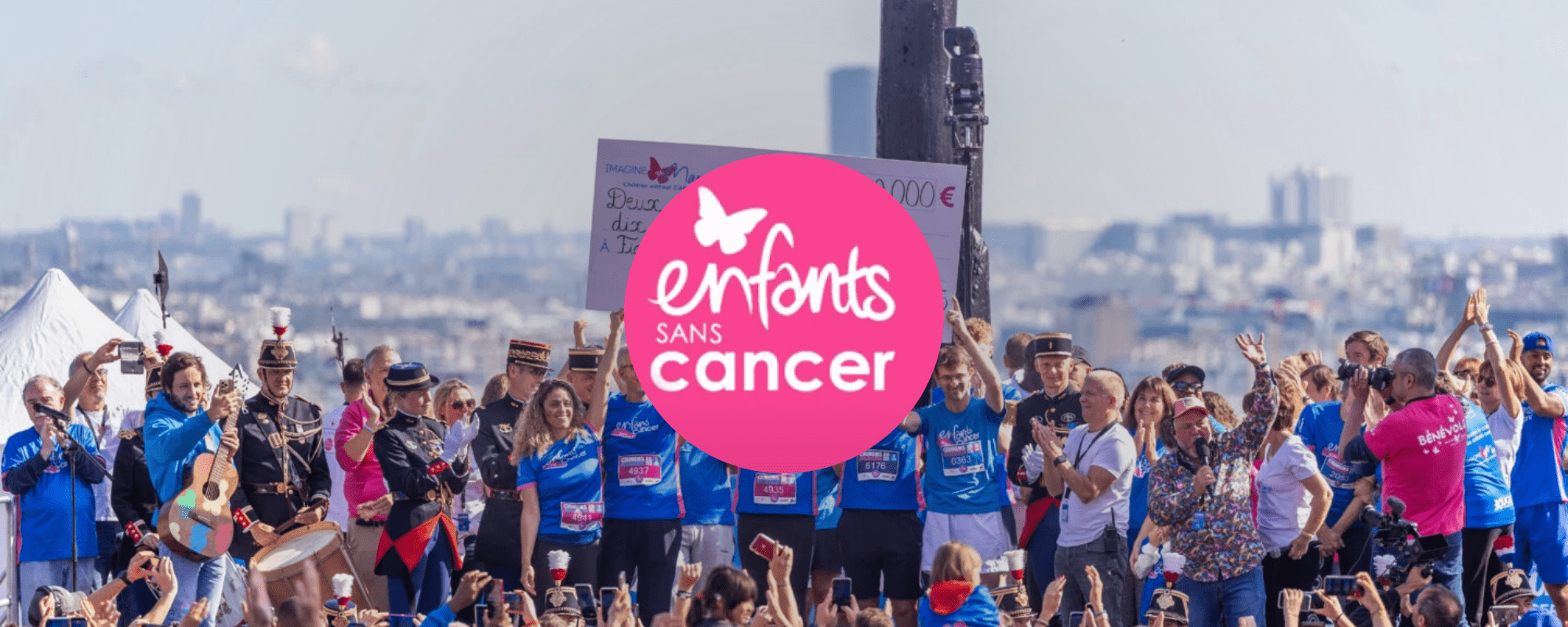 Course enfants sans cancer 2026 de l'association Imagine for Margo. 27 septembre 2026 à Saint cloud et en version connectée.