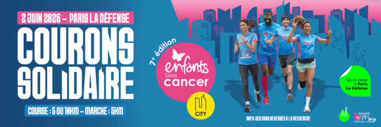 course enfants sans cancer city 2 juin 2026