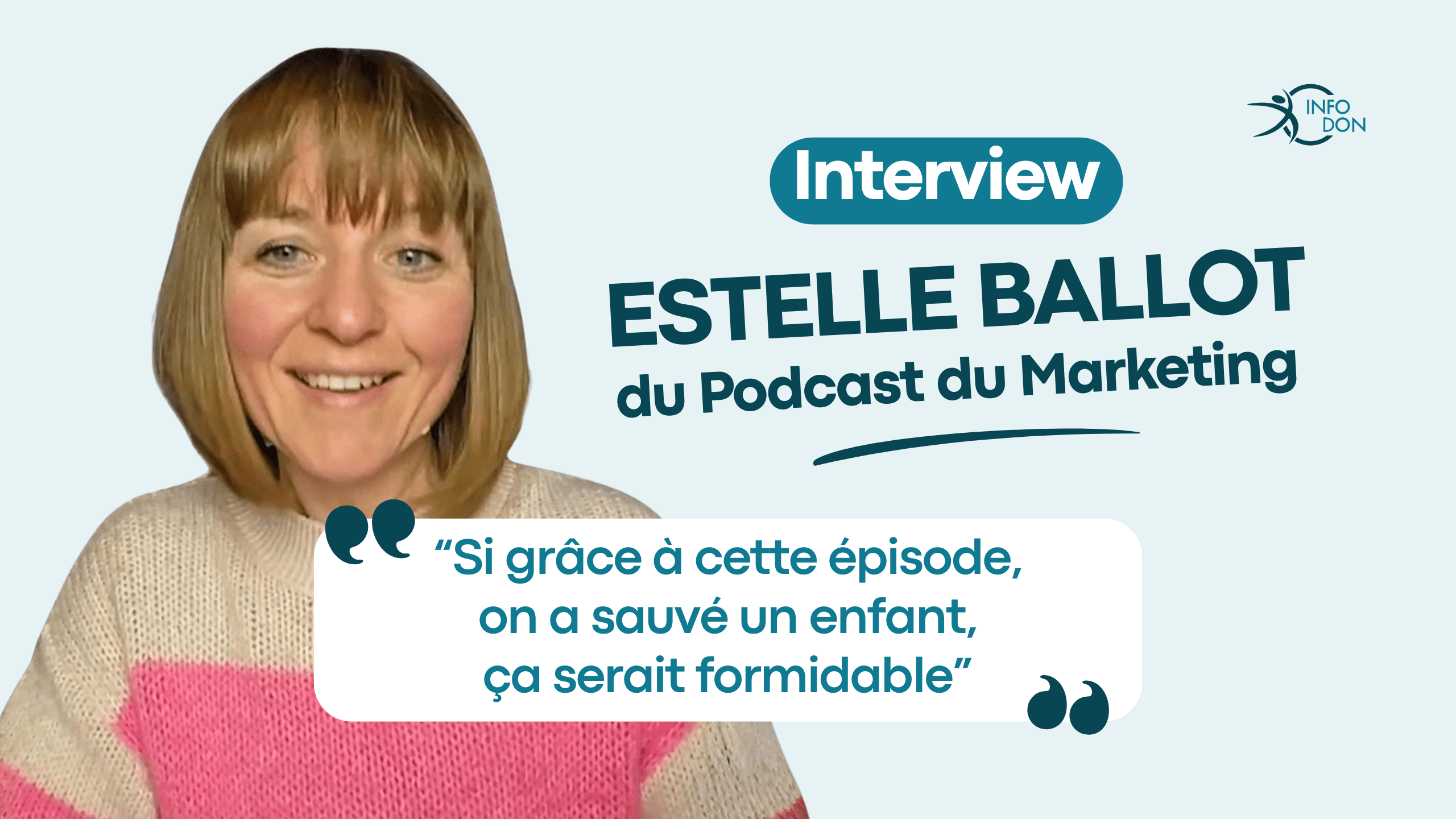 Interview Podcasthon 2025 podcast du marketing estelle ballot