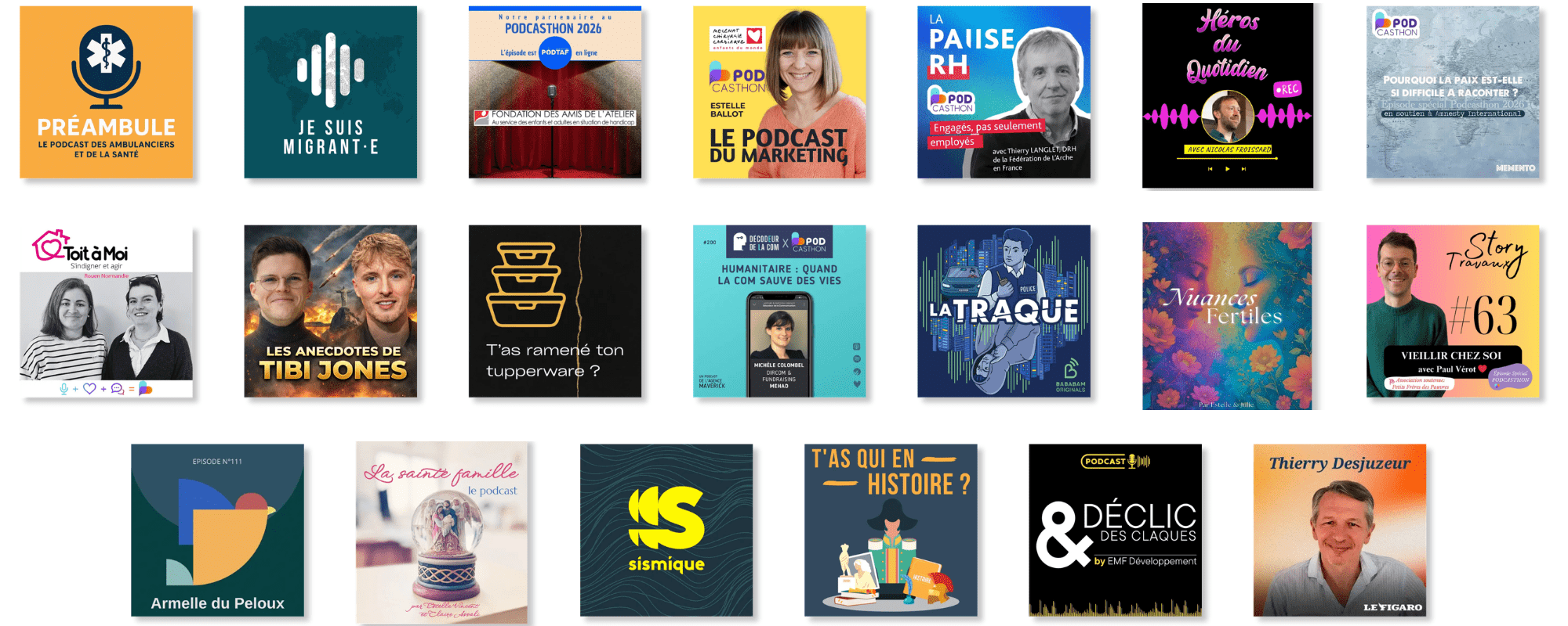 podcasthon podcasts 2026