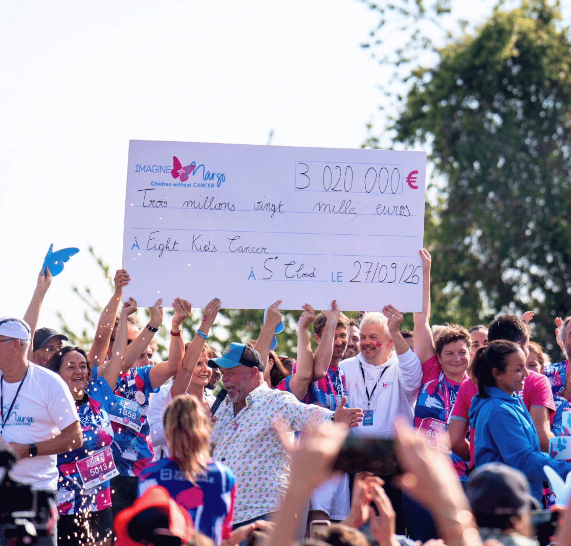Plus de 3 millions d'euros collectés pour la course solidaire "Enfants sans cancer" !