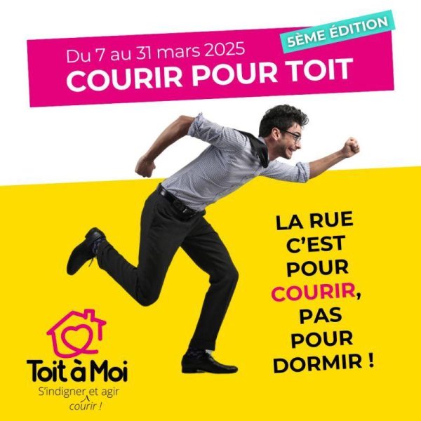 courses solidaires 2025 - courir pour toit 9 mars