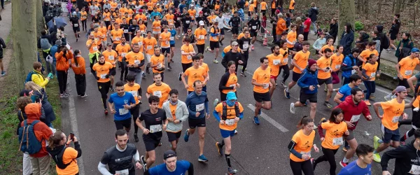 soli'run 2026 photo des coureurs sur la ligne de départ