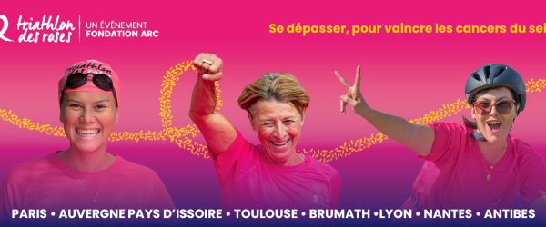 triathlon des roses fondation arc course solidaire 20 septembre 2025