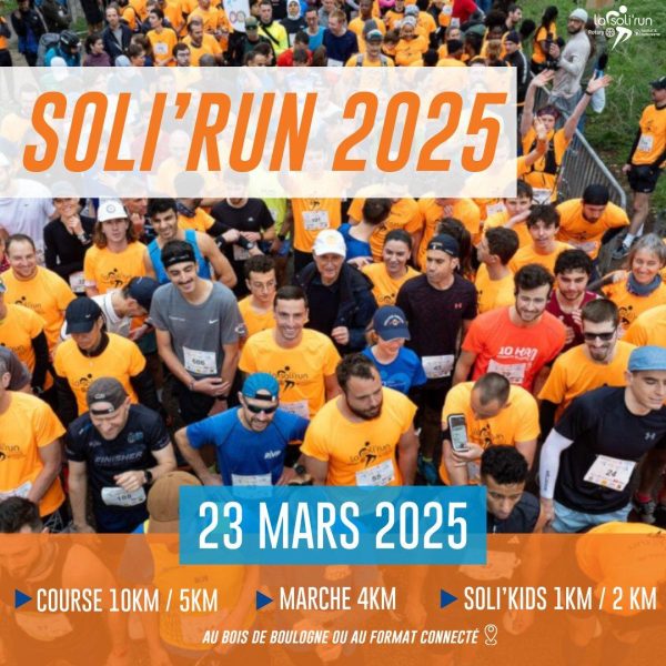 courses solidaires 2025 - soli'run 23 mars