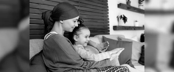 don pour la recherche médicale - fondation arc visuel femme enfant