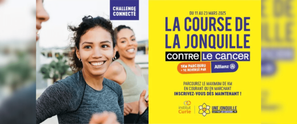 course de la jonquille contre le cancer 2025 institut curie 11 au 23 mars
