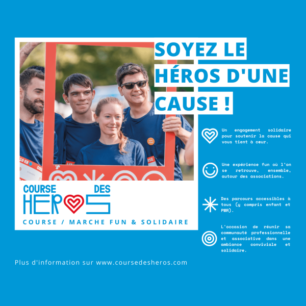courses solidaires 2025 - course des héros 15 juin 18 mai 2025