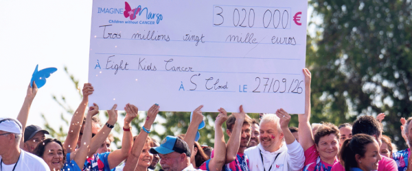 Plus de 3 millions d'euros collectés pour la course solidaire "Enfants sans cancer" !