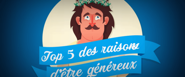 Top 5 des bonnes raisons d'être généreux