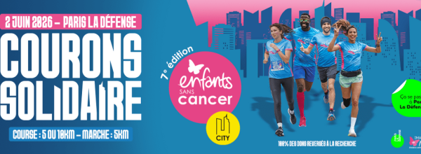 course enfants sans cancer city 2 juin 2026