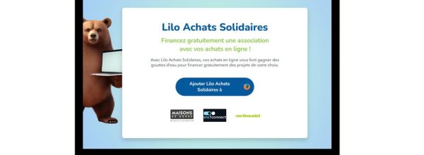 présentation de lilo achats solidaires solution de cashback solidaire