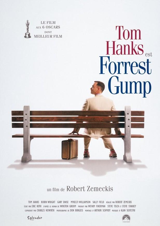Forrest Gump Tom hanks - 3 films feel good