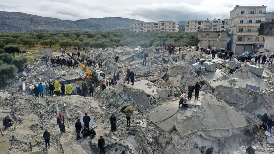 visuel RTBF urgence turquie syrie seisme