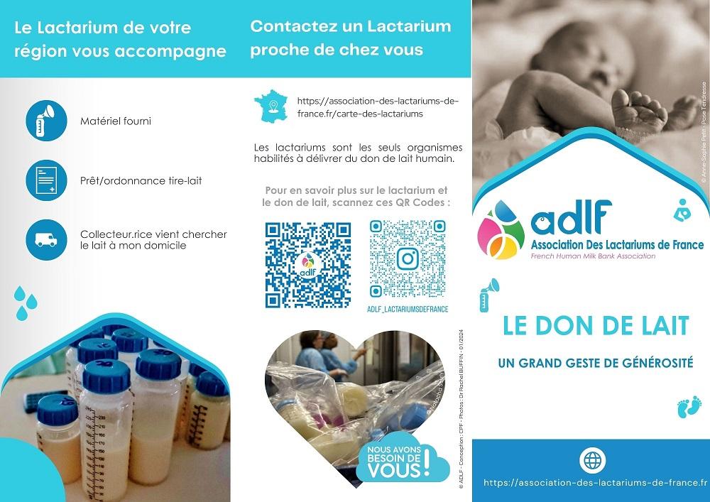 affiche lactarium don de lait maternel